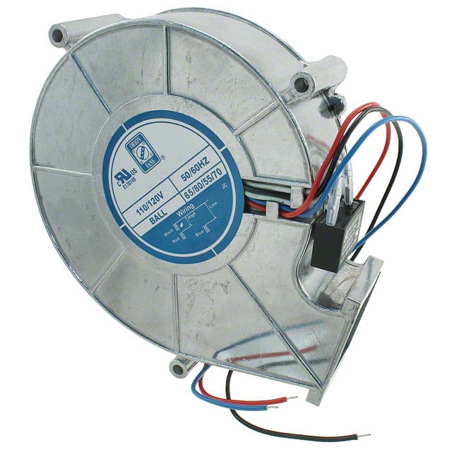 OAB908AN-11-1/2 FAN BLOWER 183X70MM 120VAC WIRE