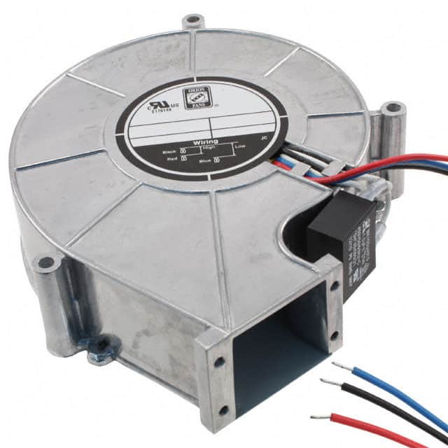 OAB908AN-22-1/2 FAN BLOWER 183X70MM 220VAC WIRE