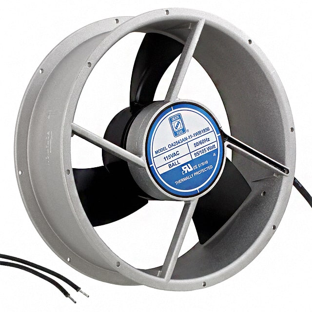 OA2543AN-11-1WB1856 FAN AXIAL 254X89MM 115VAC WIRE