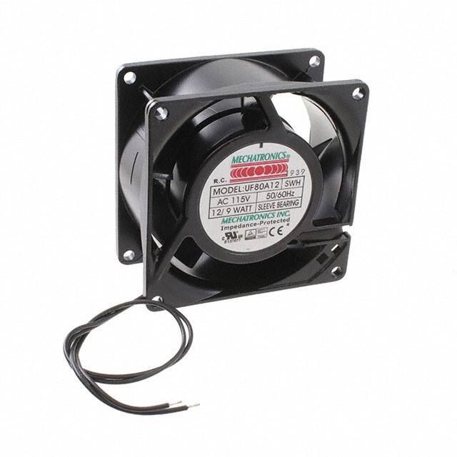 UF80A12-SWHR FAN AXIAL 80X38MM 115VAC WIRE