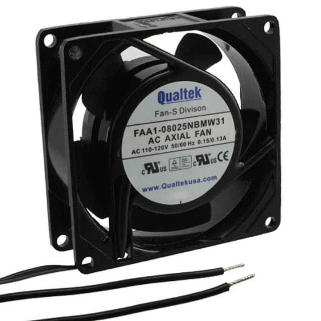 FAA1-08025NBMW31 FAN AXIAL 80X25MM 115VAC WIRE