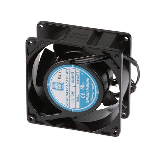 OA938AP-11-1WB FAN AXIAL 92X38.5MM 115VAC WIRE