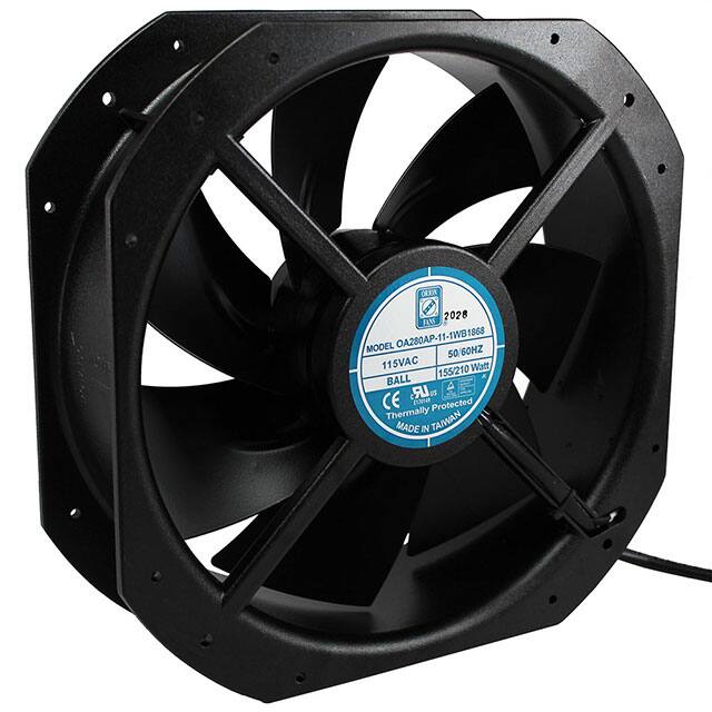 OA280AP-11-1WB1868 FAN 115AC 280X280X89MM IP68 WIRE