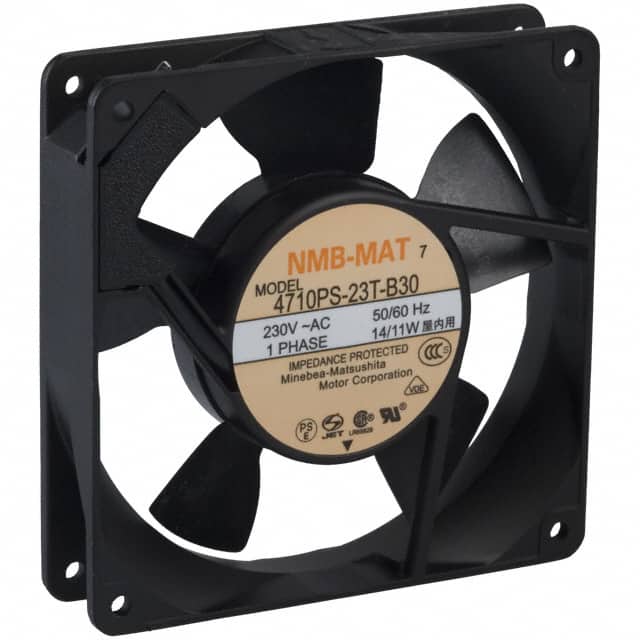 4710PS-23T-B30-A00 FAN AXIAL 119X25.5MM 230VAC TERM