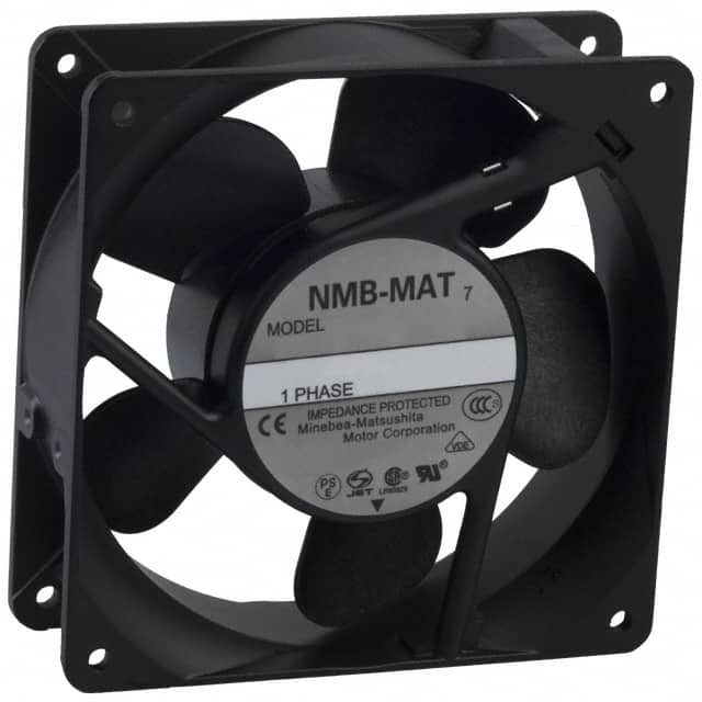 4715MS-23T-B10-A00 FAN AXIAL 119X38MM 230VAC TERM