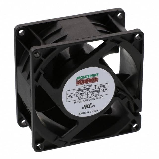 LPH80A99-BTHR FAN AXIAL 80X38MM 100-240VAC