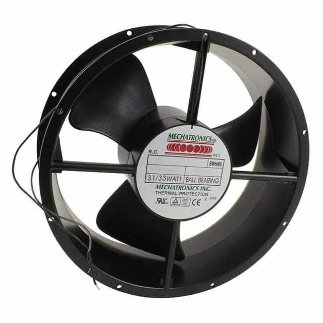 UF25GC12-BWHNR FAN AXIAL 254X89MM 115VAC IP55