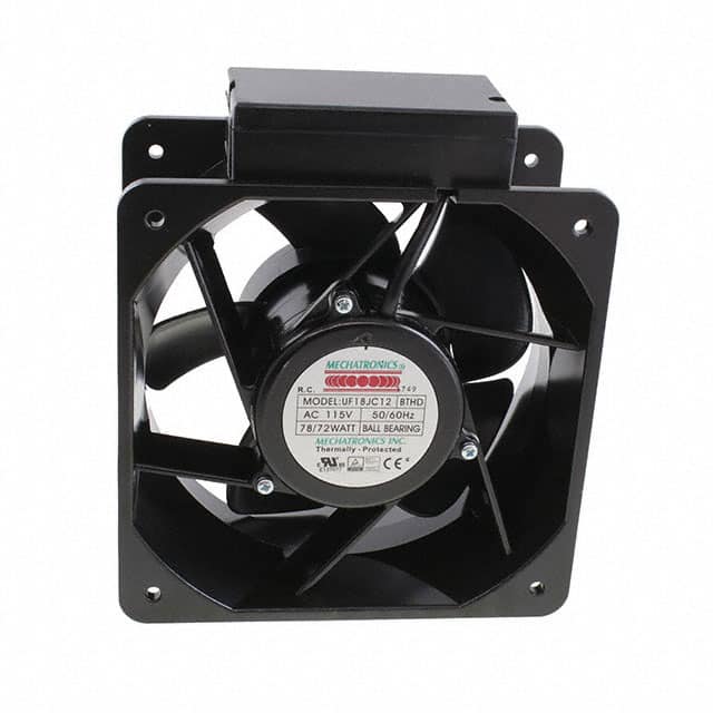 UF18JC12-BTHR FAN AXIAL 180X90MM 115VAC TERM