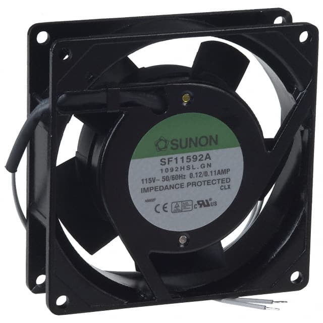 SF11592A-1092HSL.GN FAN AXIAL 92X25MM 115VAC WIRE