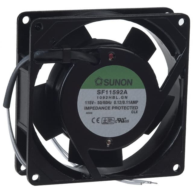 SF11592A-1092HBL.GN FAN AXIAL 92X25MM 115VAC WIRE