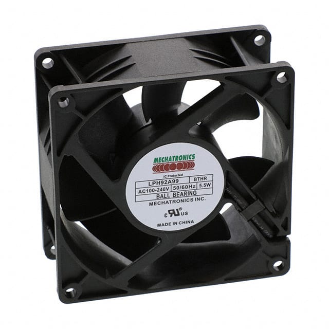 LPH92A99-BTHR FAN AXIAL 92X38MM 100-240VAC