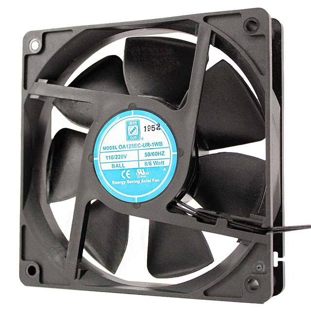 OA125EC-UR-1WB EC FAN 120X25MM 85-265VAC 80CFM