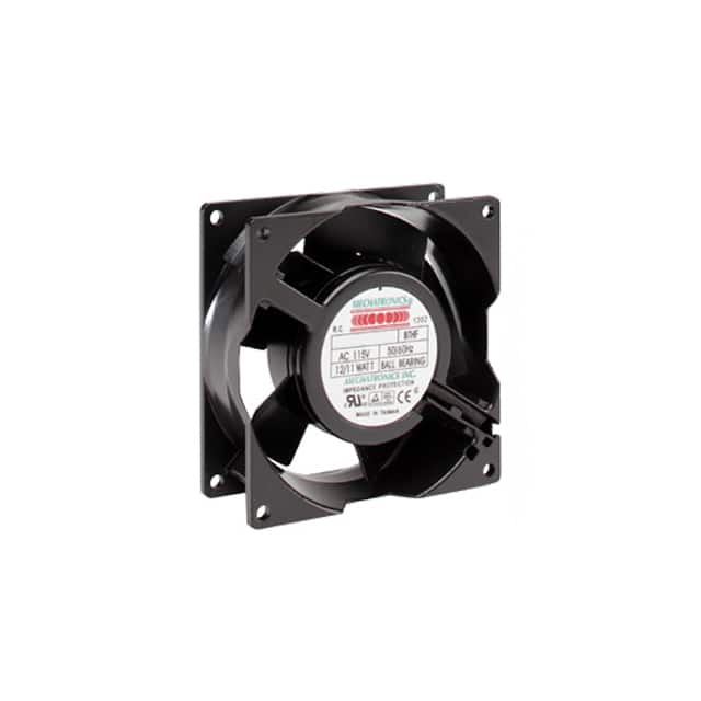 UF92AM12-BWHR-F FAN AXIAL 92X38MM 115V HIGH TEMP