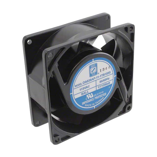 OA938AP-11-1TB1855 FAN AXIAL 92X38MM 115VAC TERM