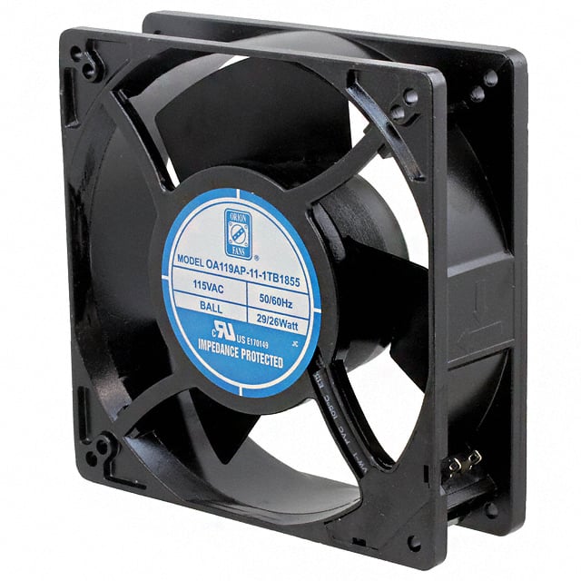 OA119AP-11-1TB1855 FAN AXIAL 127X38.5MM 115VAC TERM