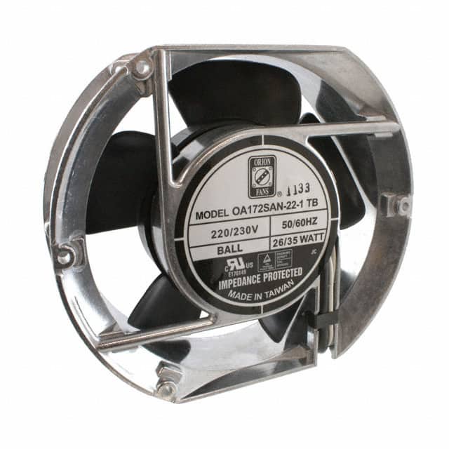 OA172SAN-22-1TB FAN AXIAL 172X50.8MM 230VAC TERM