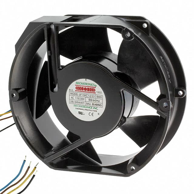 UF15KC12/23-BWHR FAN 172X150X55MM 115/230VAC
