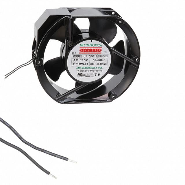 UF15PC12-BWHR/CC-S FAN AXIAL 172X51MM 115VAC WIRE
