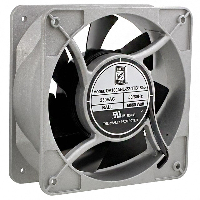 OA180ANL-22-1TB1856 FAN AXIAL 180X65MM 230VAC TERM