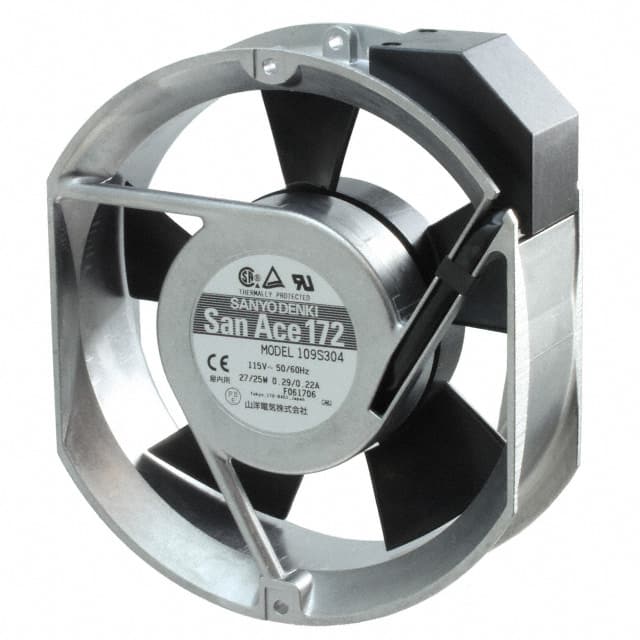 109S304 FAN 172X51MM 115VAC SIDE CUT