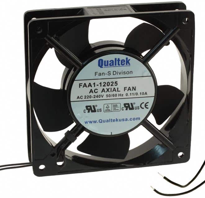 FAA1-12025QBMW31 FAN AXIAL 120X25MM 230VAC WIRE