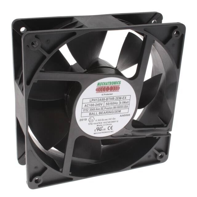 LPH12A99-BTHR-2EM-EX EC FAN AXIAL 120X120X38MM 100-24