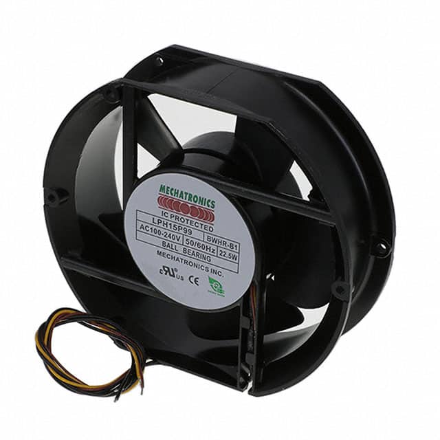 LPH15P99-BWHR-B1 EC FAN AXIAL 172 X 150 X 51MM W/