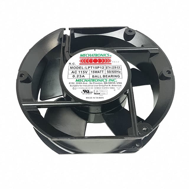 LPT15P12-BTHR-2EM-EX EC FAN AXIAL 172X150X51MM 120VAC