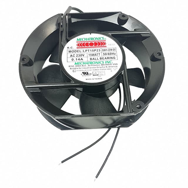 LPT15P23-BWHR-2EM-EX EC FAN AXIAL 172X150X51MM 230VAC