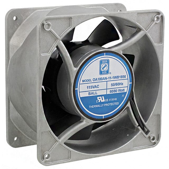 OA180AN-11-1WB1856 FAN AXIAL 176X89MM 115VAC WIRE