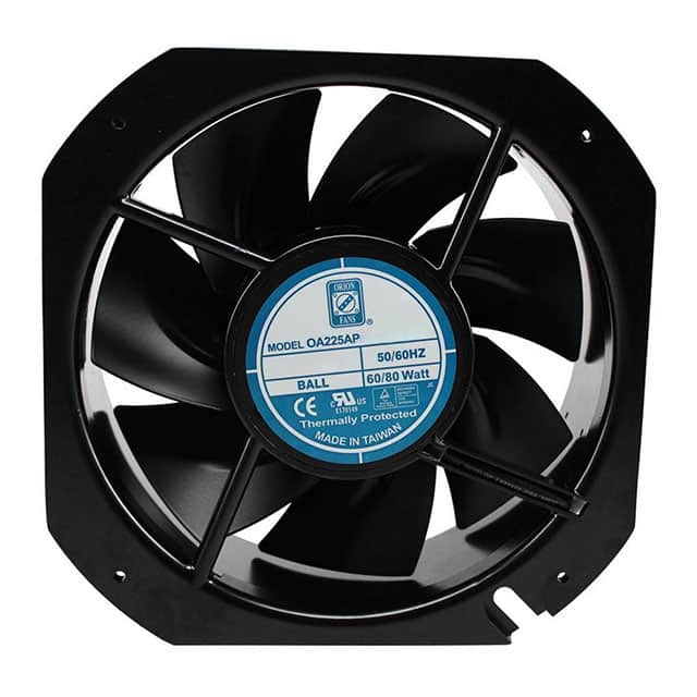 OA225AP-22-1WB1868 FAN 230AC 225X240X80MM IP68 WIRE