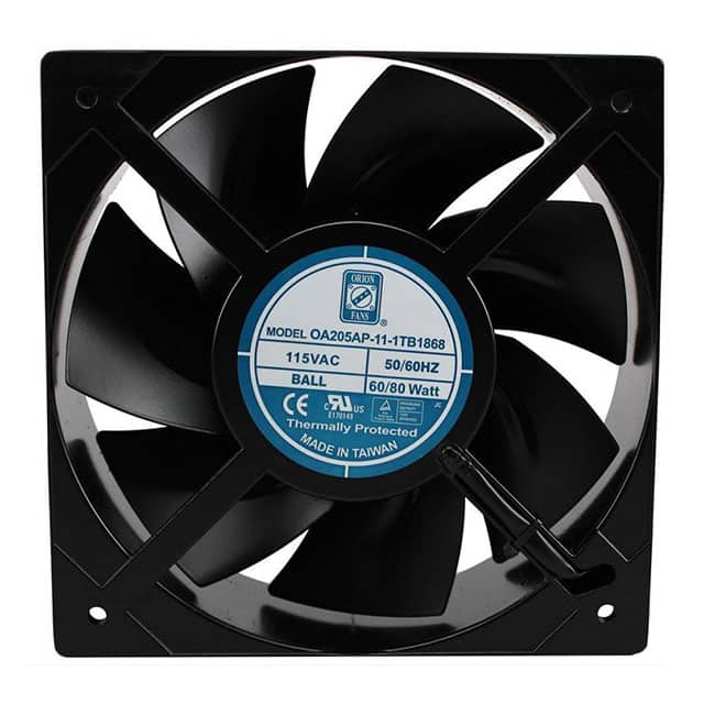 OA205AP-11-1TB1868 FAN 115AC 205X205X72MM IP68 TERM