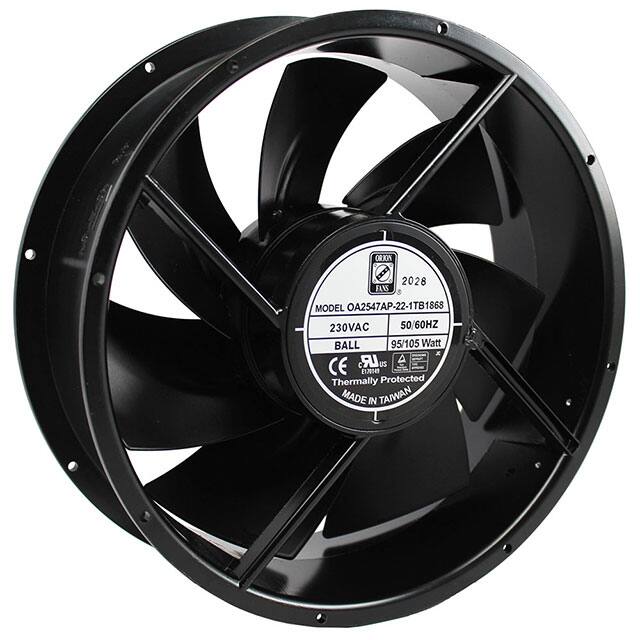 OA2547AP-22-1TB1868 FAN 230AC 254X254X89MM IP68 TERM