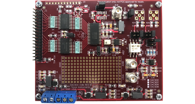 DAC904E The DAC904E is a 14-bit, 165-MSPS digital-to-analog converter from B&B Smartworx. It features a current source architecture and low power consumption.