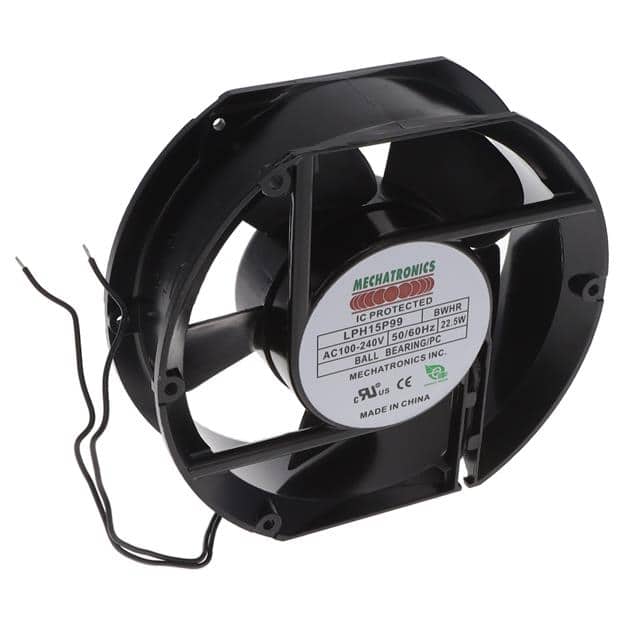 LPH15P99-BWHR-PC EC FAN AXIAL 172 X 150 X 51MM W/