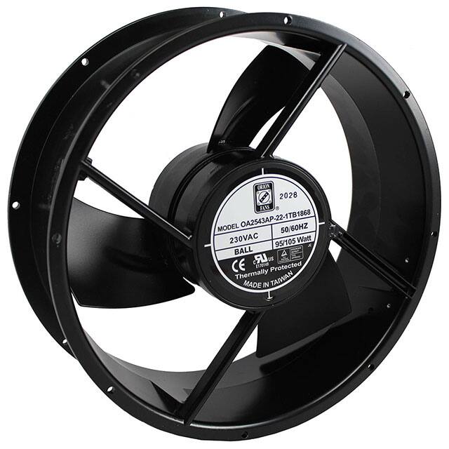 OA2543AP-22-1TB1868 FAN 230AC 254X254X89MM IP68 TERM