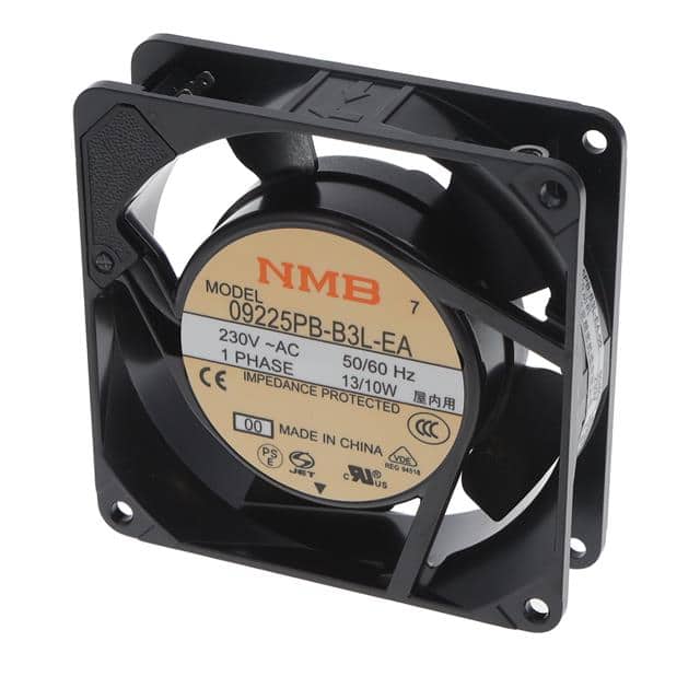 09225PB-B3L-EA-00 FAN 92MM X 25MM 230VAC TERMINAL