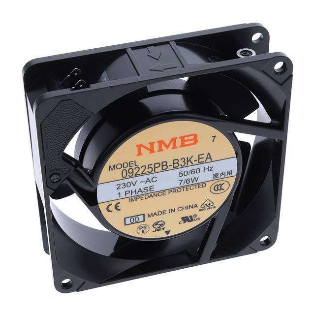 09225PB-B3K-EA-00 FAN 92MM X 25MM 230VAC TERMINAL