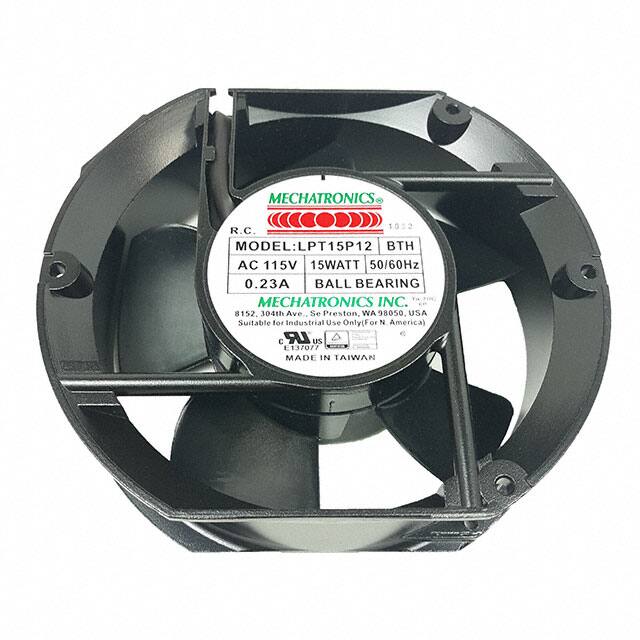 LPT15P12-BTHR FAN AXIAL 172X150X51MM 115VAC