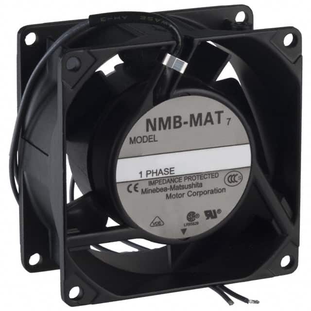 3115PS-12W-B10-A00 FAN AXIAL 80X38MM 115VAC WIRE