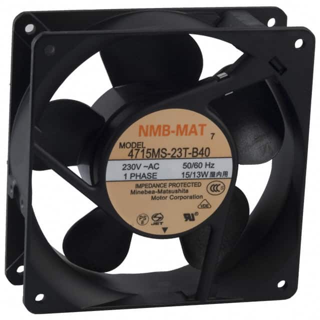 4715MS-23T-B40-A00 FAN AXIAL 119X38MM 230VAC TERM