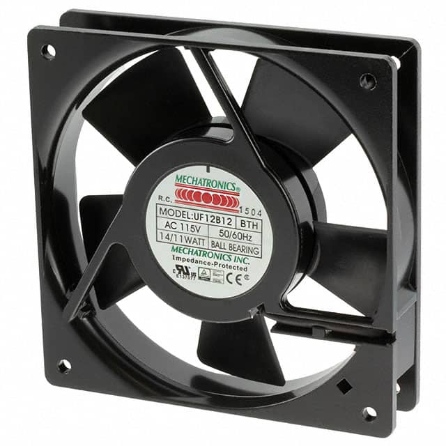 UF12B23-BTHR FAN AXIAL 120X38MM 230VAC TERM