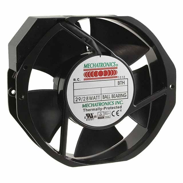 UF15AC12/23-BWHR FAN AXIAL 172X150X38MM 115/230V