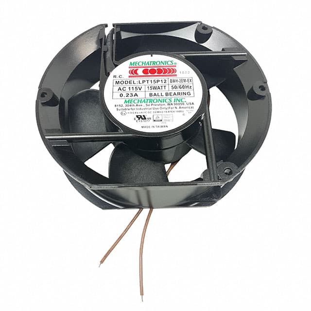 LPT15P12-BWHR-2EM-EX EC FAN AXIAL 172X150X51MM 120VAC