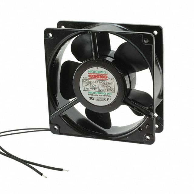 UF12A23-BWHR FAN AXIAL 120X38MM 230VAC