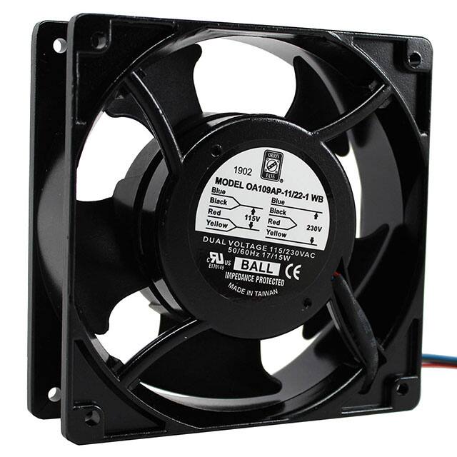 OA109AP-11/22-1WB FAN AXIAL 120X38MM 115/230VAC