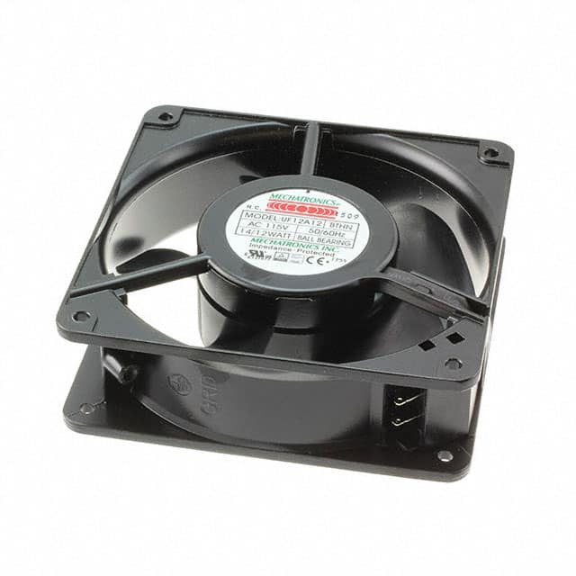 UF12A12-BTHNR FAN AXIAL 120X38MM 115VAC IP55