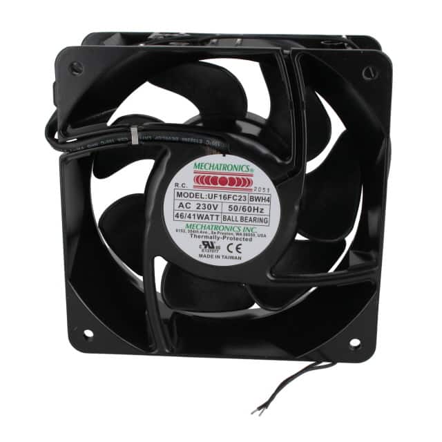 UF16FC23-BWHR4 AC FAN AXIAL 160X160X62MM, 230VA