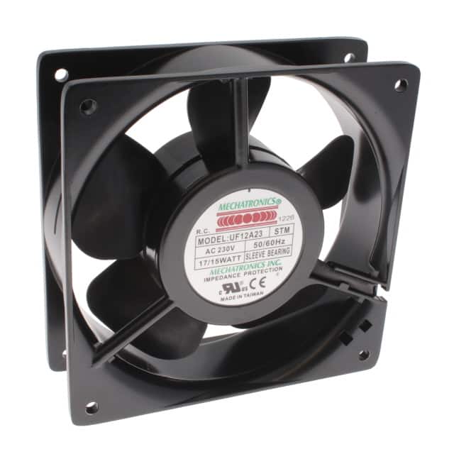 UF12A23-STMR FAN AXIAL 120X38MM 230VAC TERM
