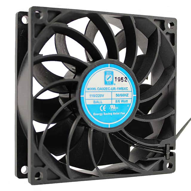 OA92EC-UR-1WBXC EC FAN 92X25MM 85-265VAC 56CFM